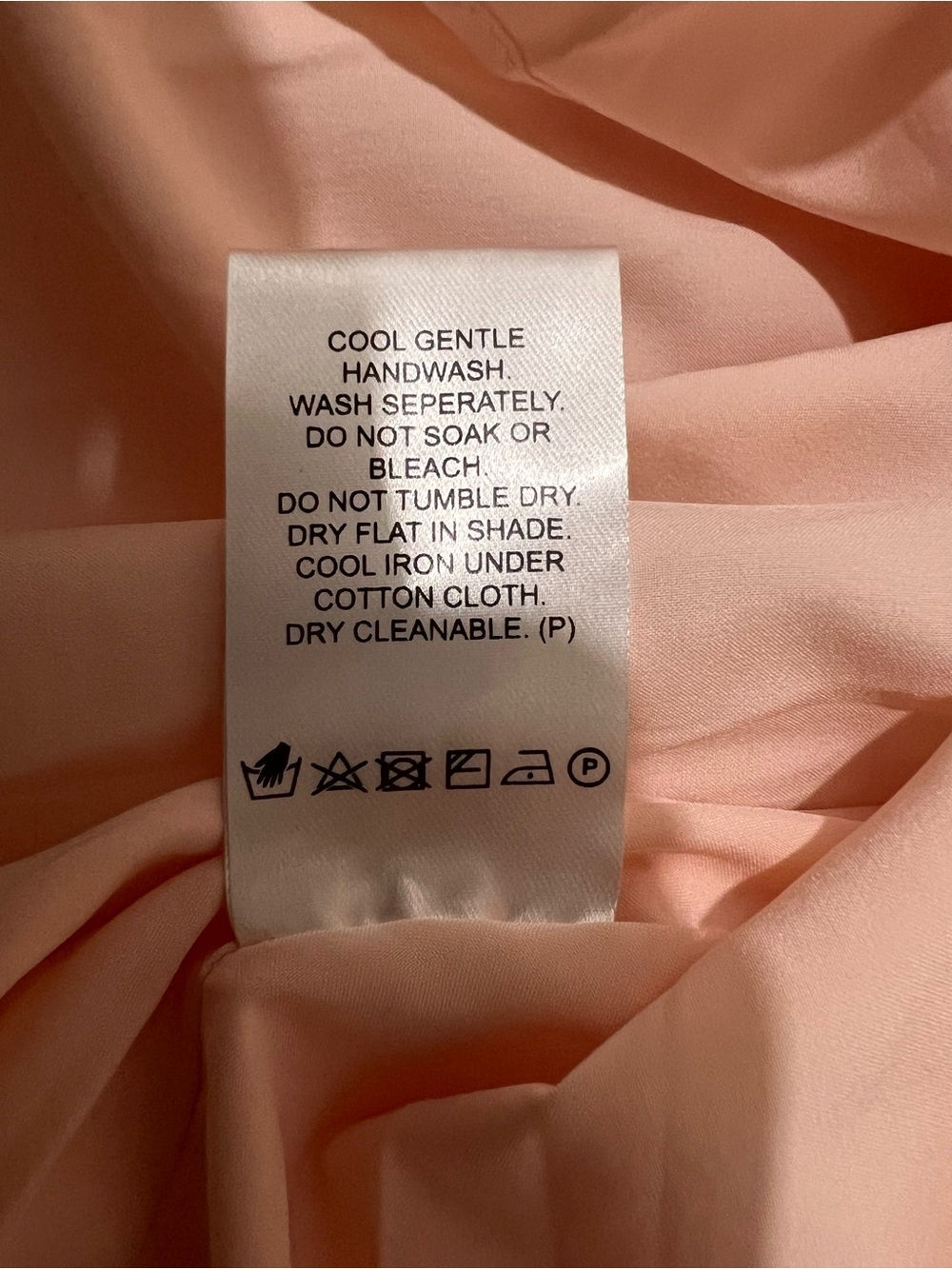 Babyboo NWT Women Medium Pink Soft Peach Prim Midi Dress Balletcore Princess - Picture 13 of 15